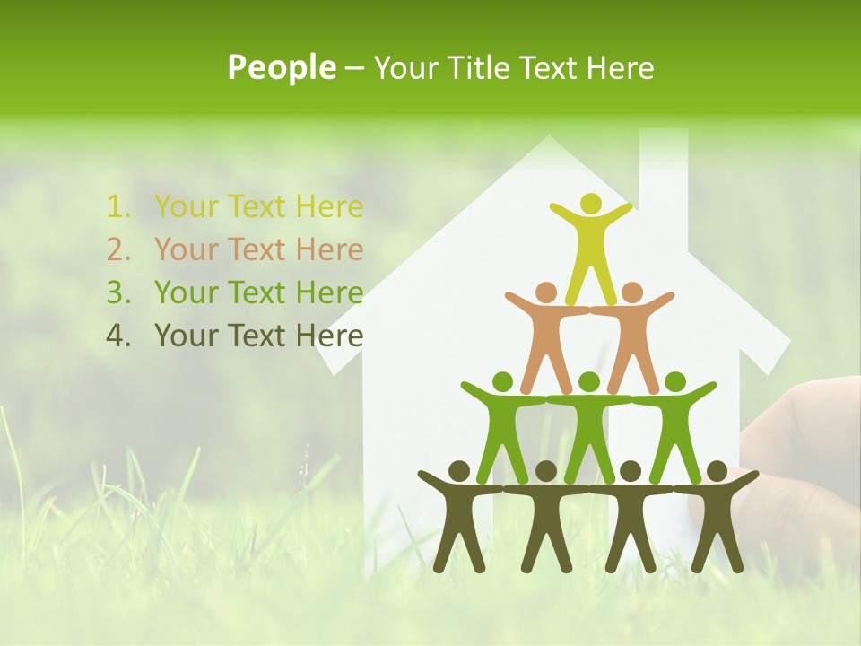 Calm Married Smiling PowerPoint Template