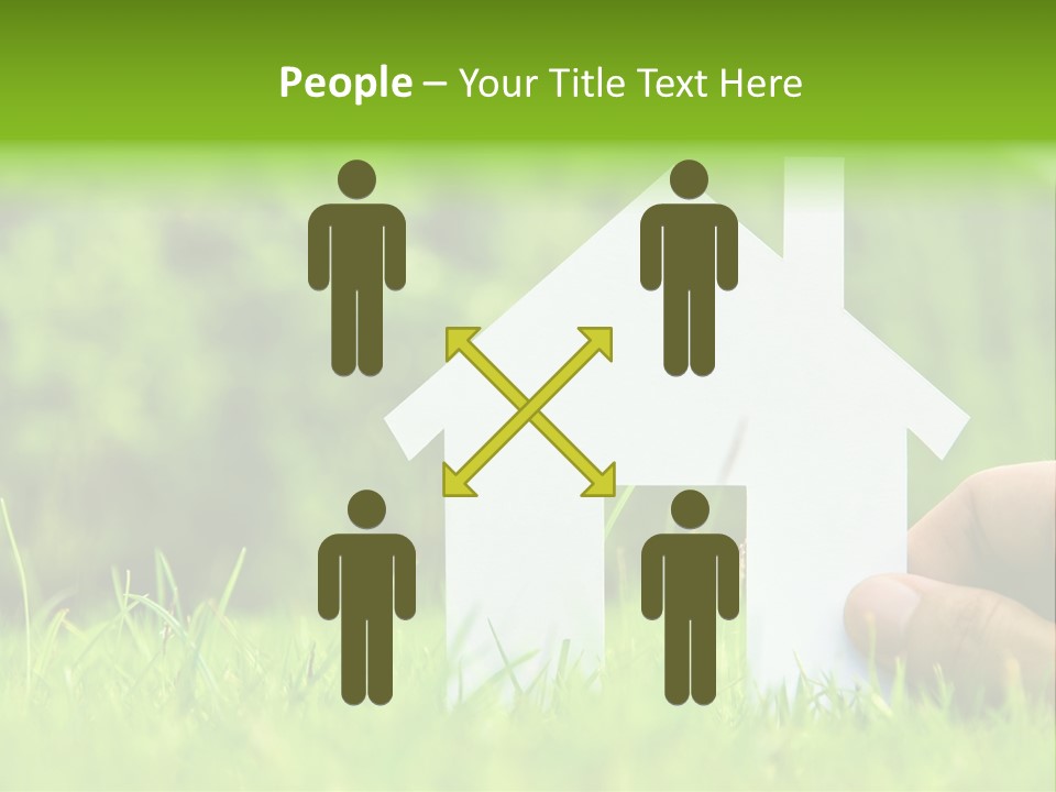 Calm Married Smiling PowerPoint Template