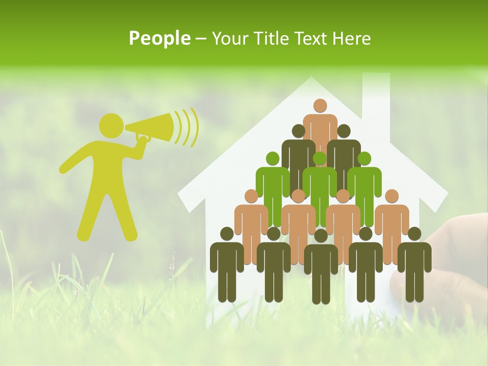 Calm Married Smiling PowerPoint Template