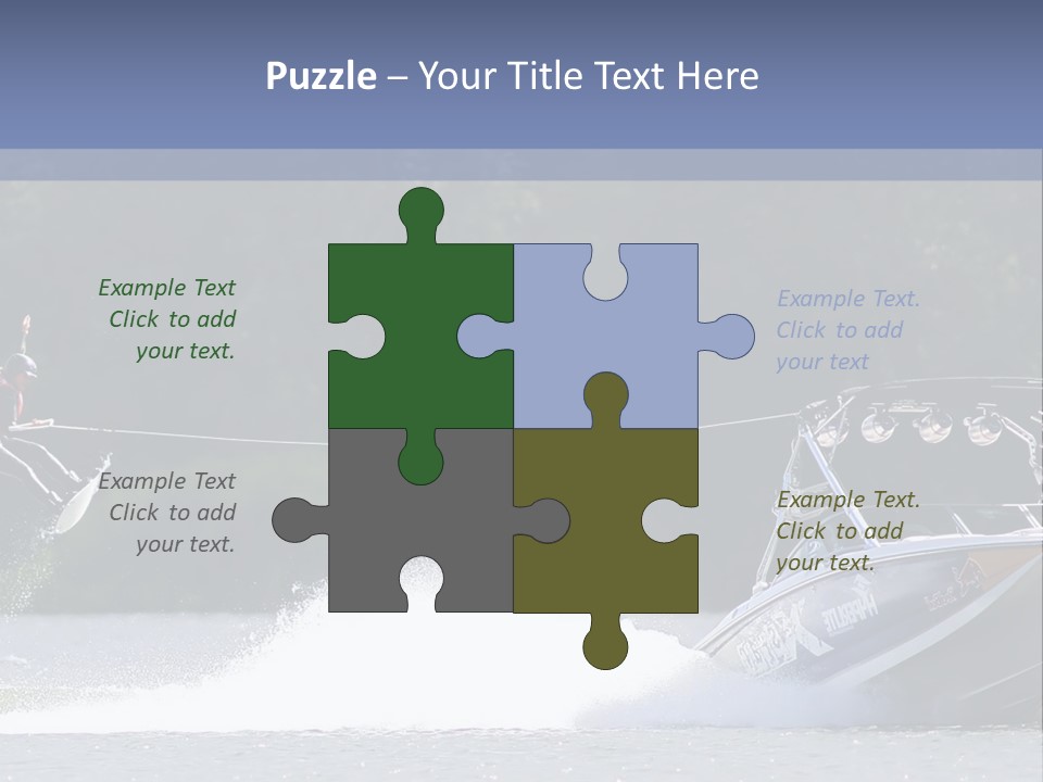 Wakeboard Sport Air PowerPoint Template