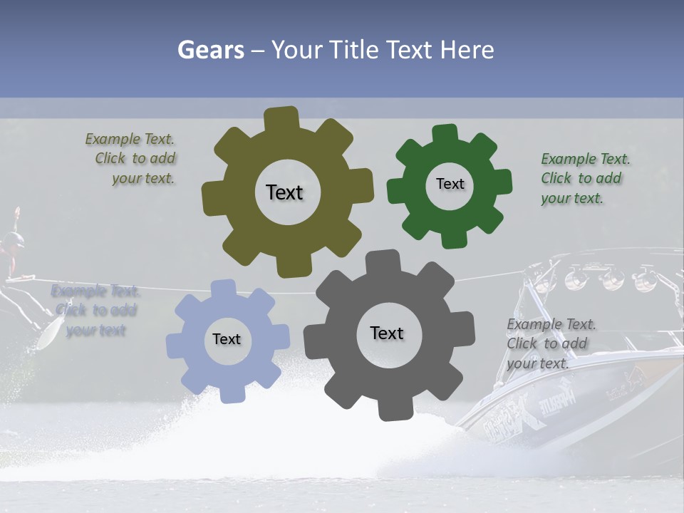 Wakeboard Sport Air PowerPoint Template