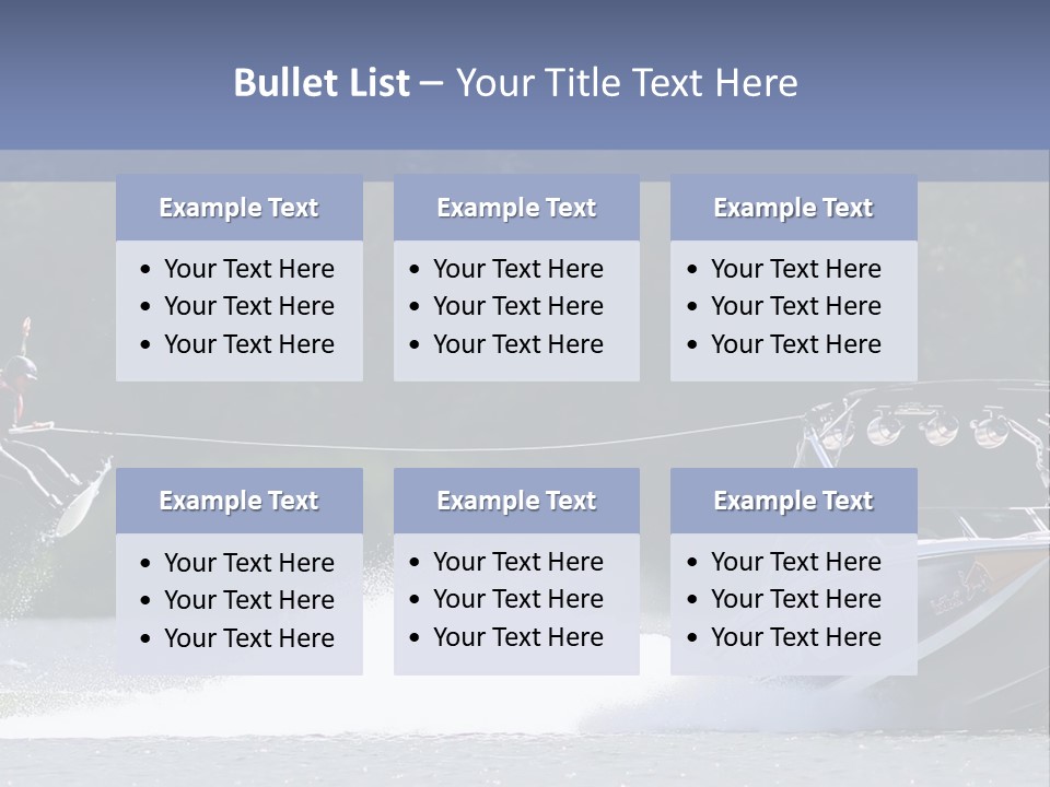 Wakeboard Sport Air PowerPoint Template