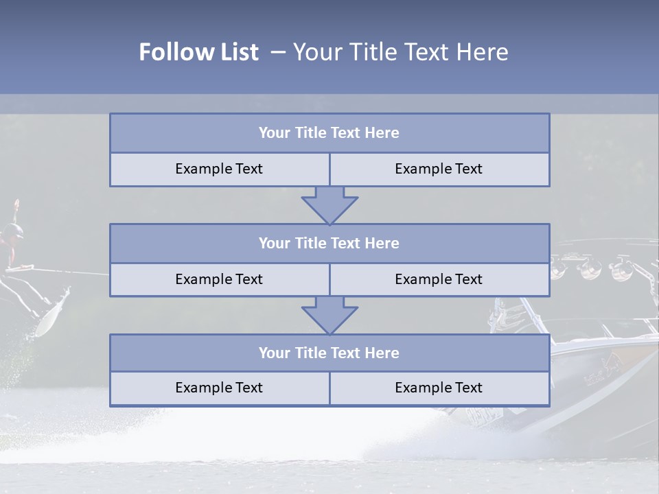 Wakeboard Sport Air PowerPoint Template