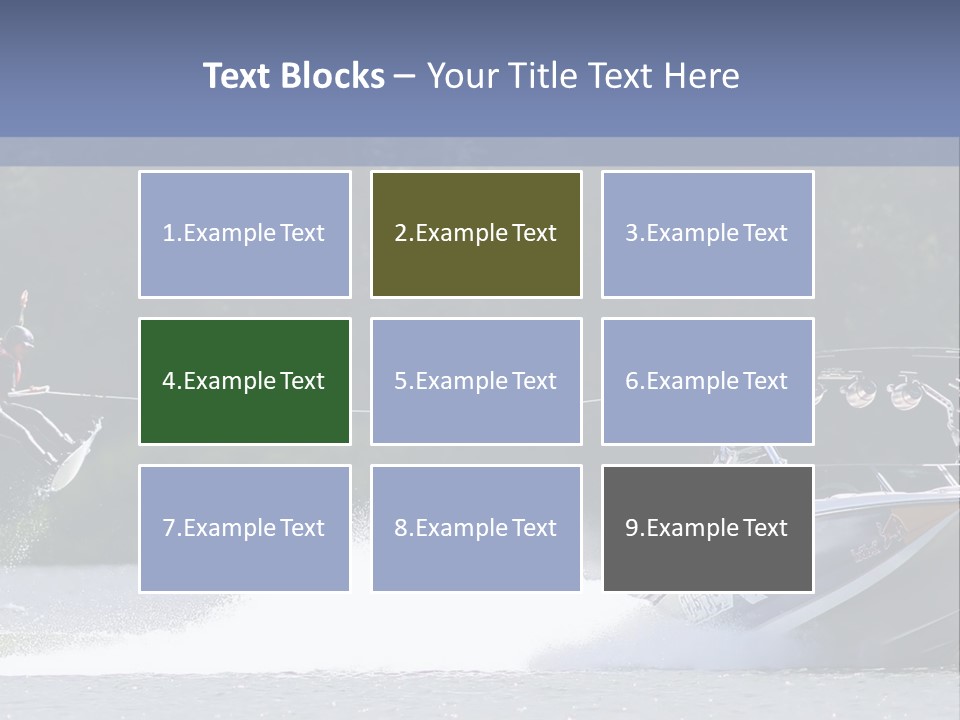 Wakeboard Sport Air PowerPoint Template