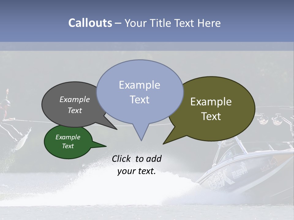 Wakeboard Sport Air PowerPoint Template