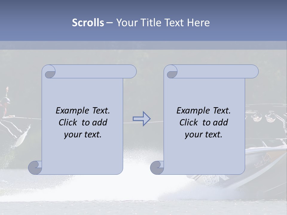 Wakeboard Sport Air PowerPoint Template
