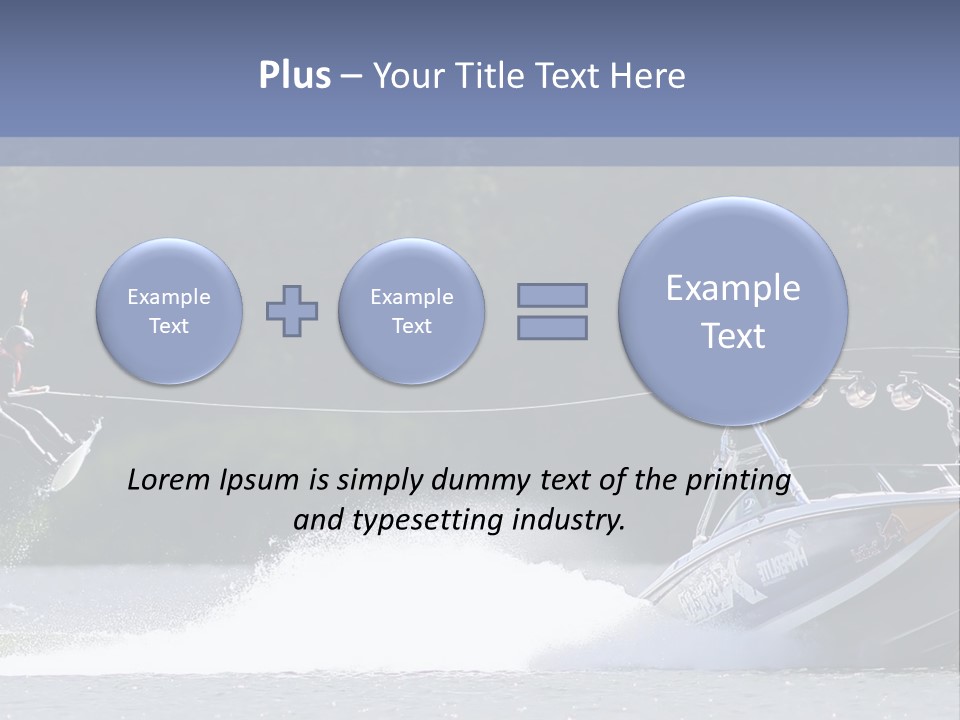 Wakeboard Sport Air PowerPoint Template