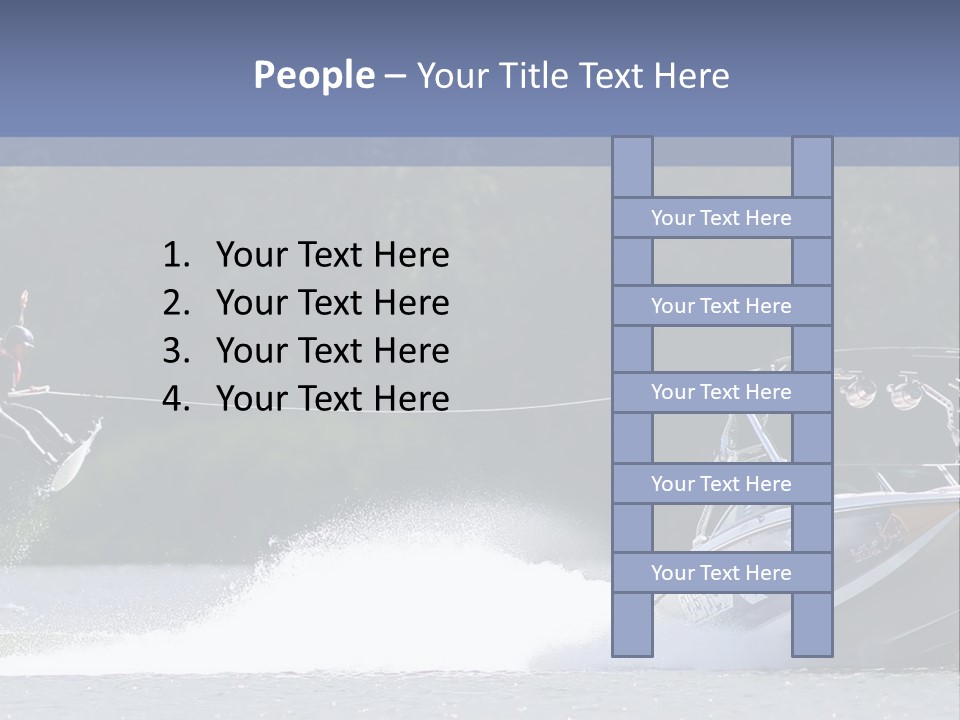 Wakeboard Sport Air PowerPoint Template