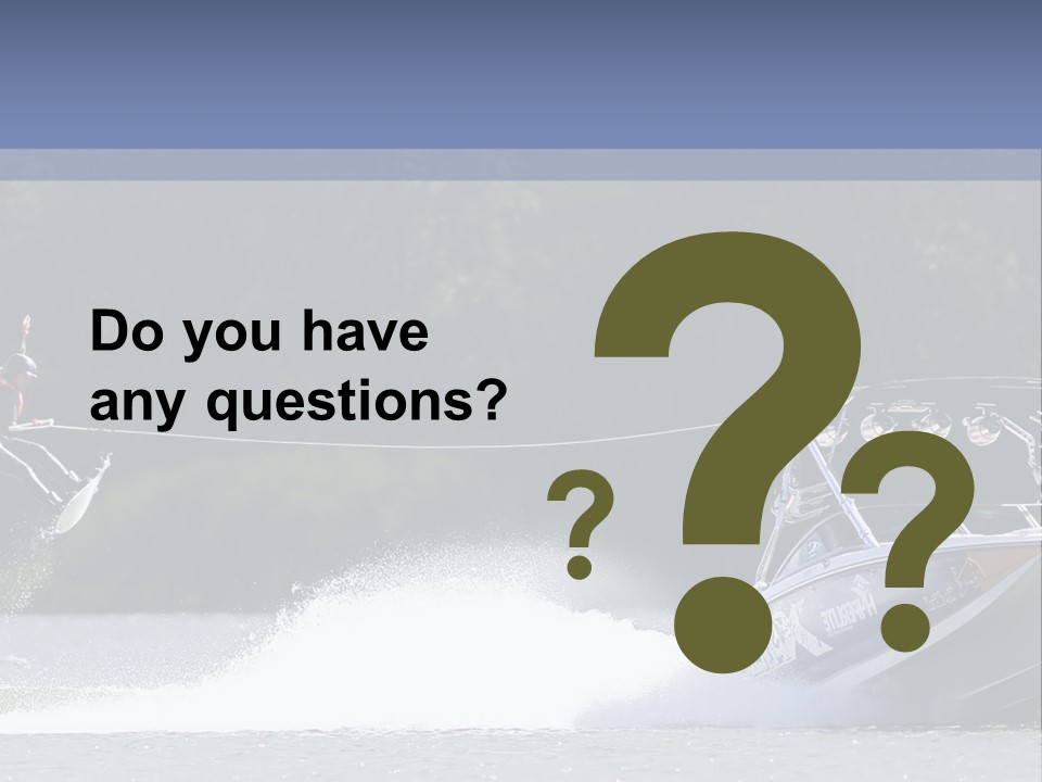 Wakeboard Sport Air PowerPoint Template