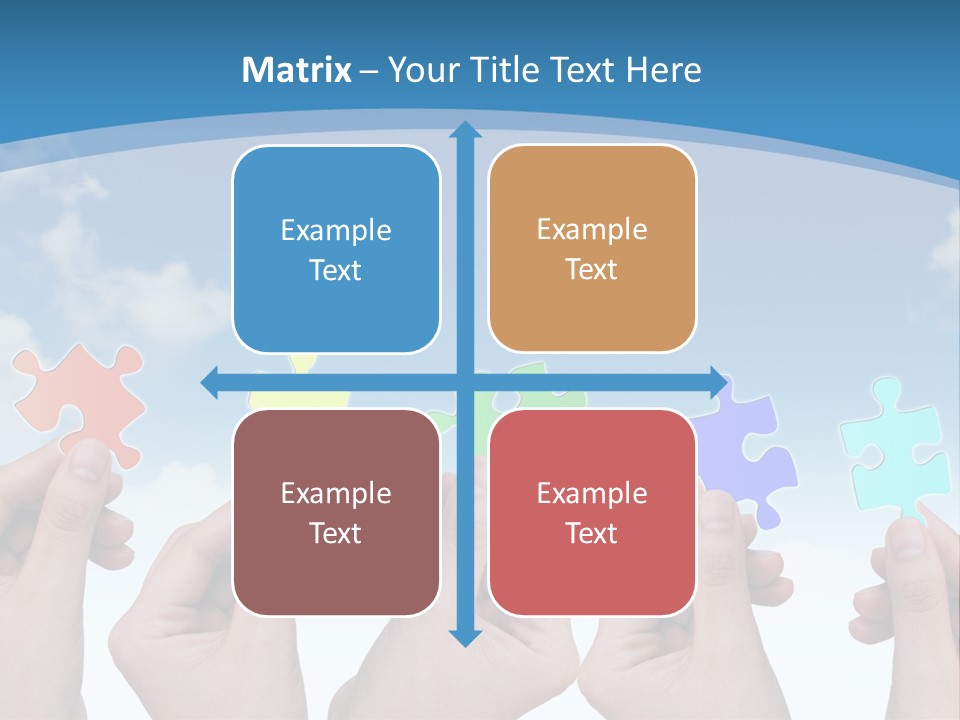 Togetherness Partnership Inspiration PowerPoint Template