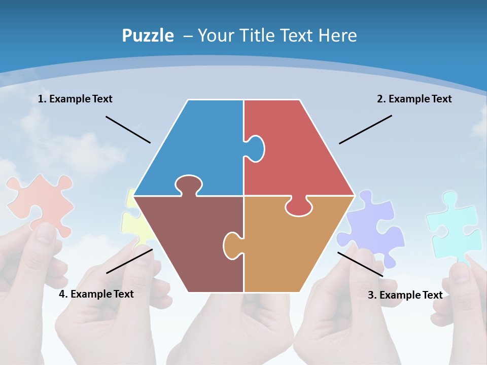 Togetherness Partnership Inspiration PowerPoint Template