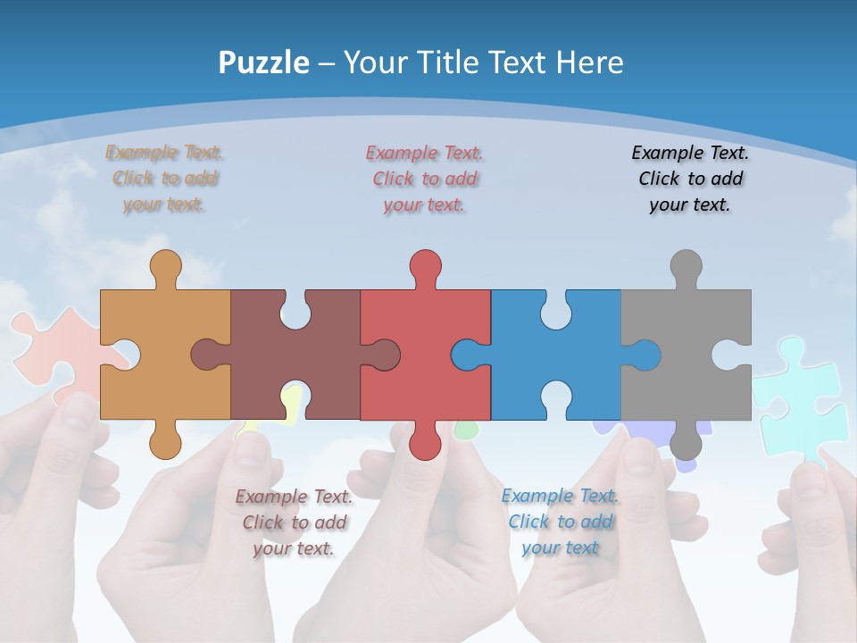 Togetherness Partnership Inspiration PowerPoint Template