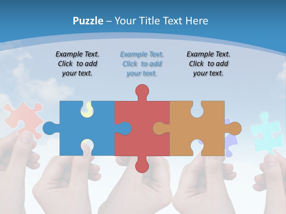 Togetherness Partnership Inspiration PowerPoint Template