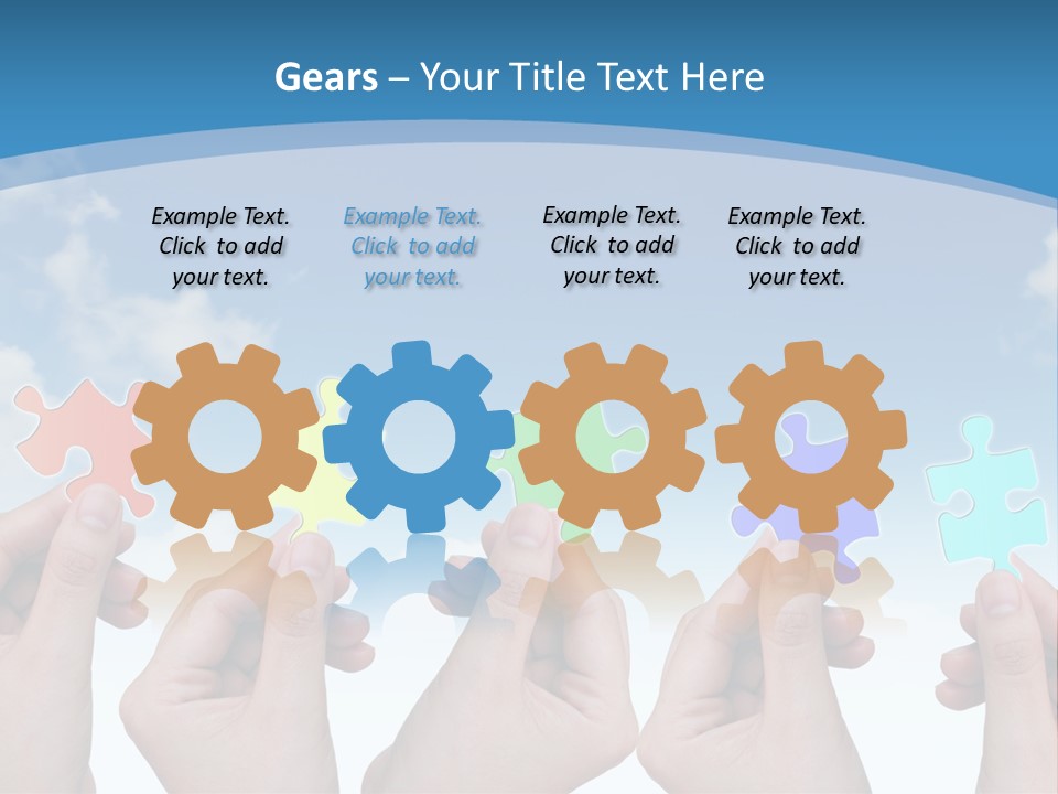 Togetherness Partnership Inspiration PowerPoint Template