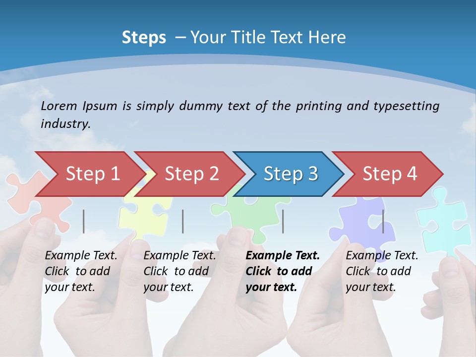 Togetherness Partnership Inspiration PowerPoint Template