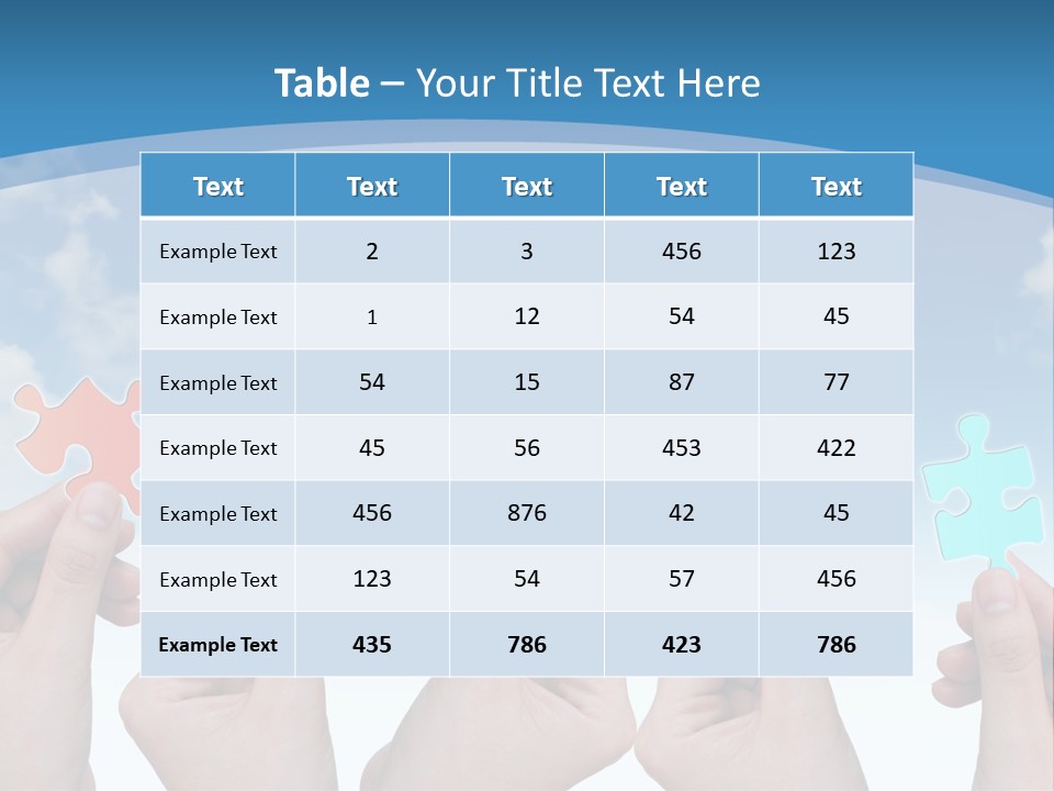 Togetherness Partnership Inspiration PowerPoint Template