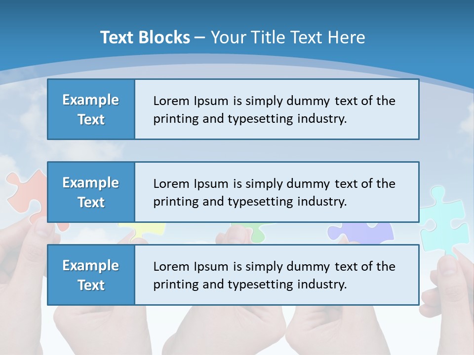 Togetherness Partnership Inspiration PowerPoint Template