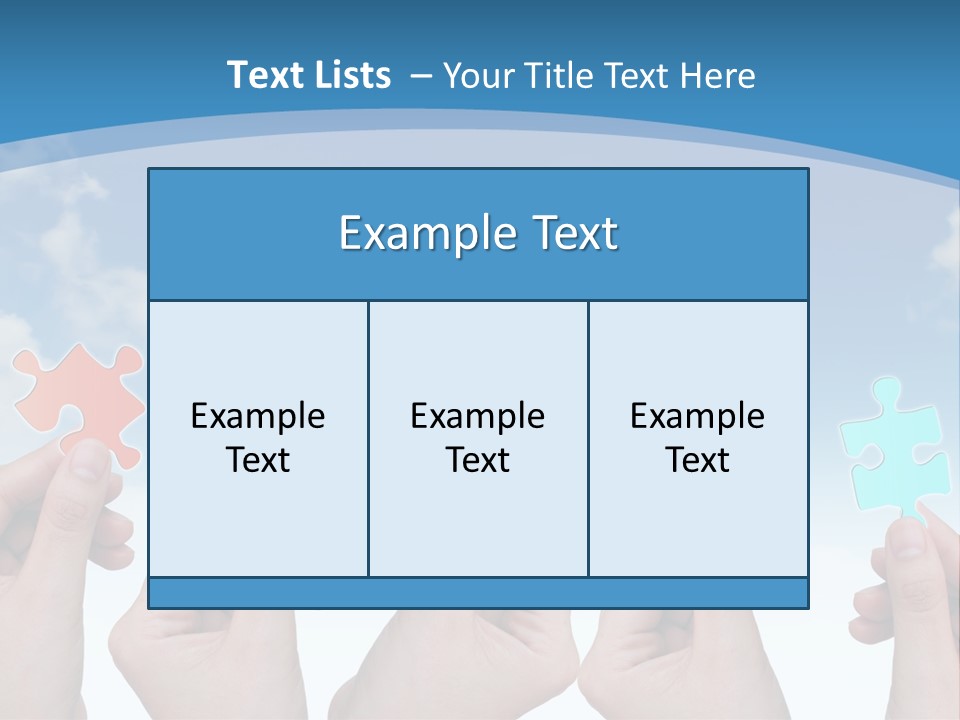 Togetherness Partnership Inspiration PowerPoint Template