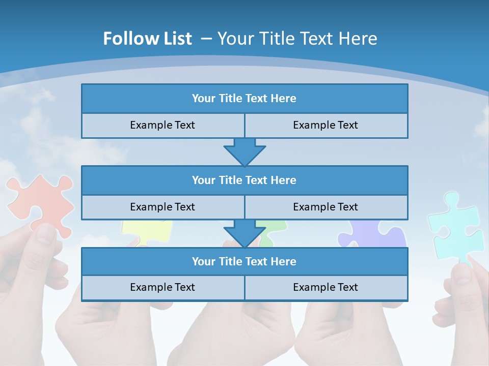 Togetherness Partnership Inspiration PowerPoint Template
