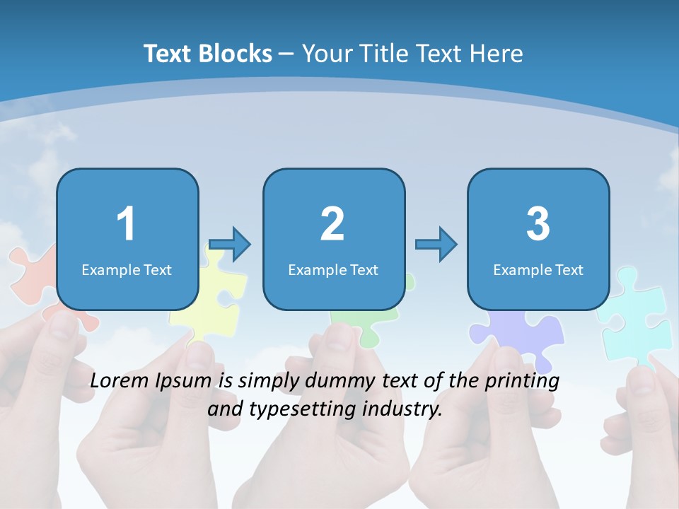 Togetherness Partnership Inspiration PowerPoint Template