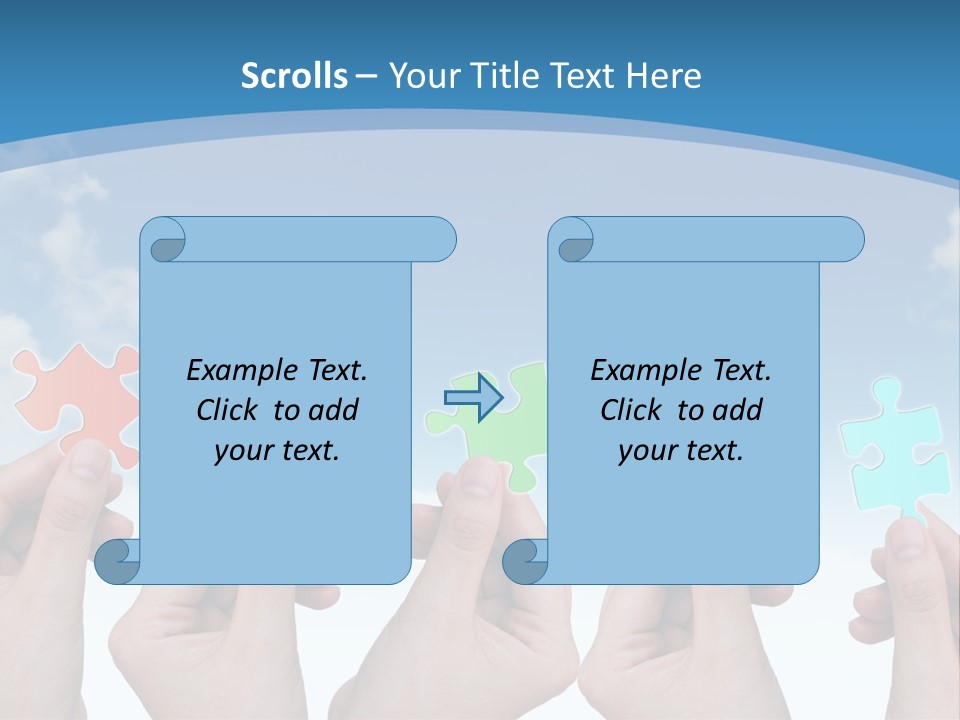 Togetherness Partnership Inspiration PowerPoint Template