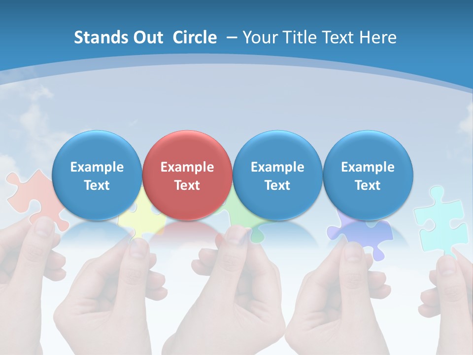 Togetherness Partnership Inspiration PowerPoint Template