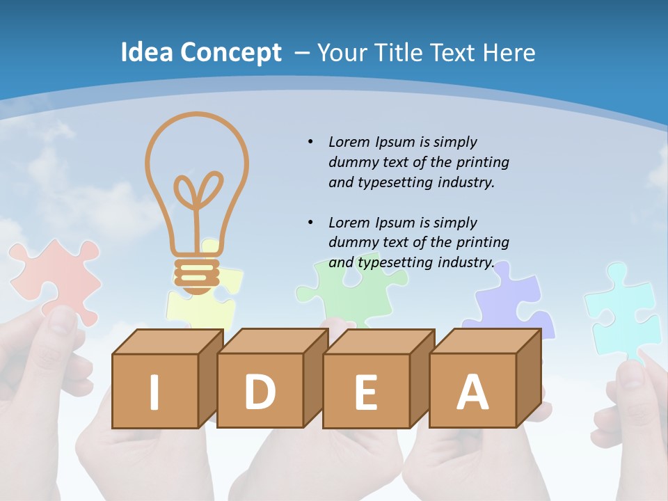 Togetherness Partnership Inspiration PowerPoint Template