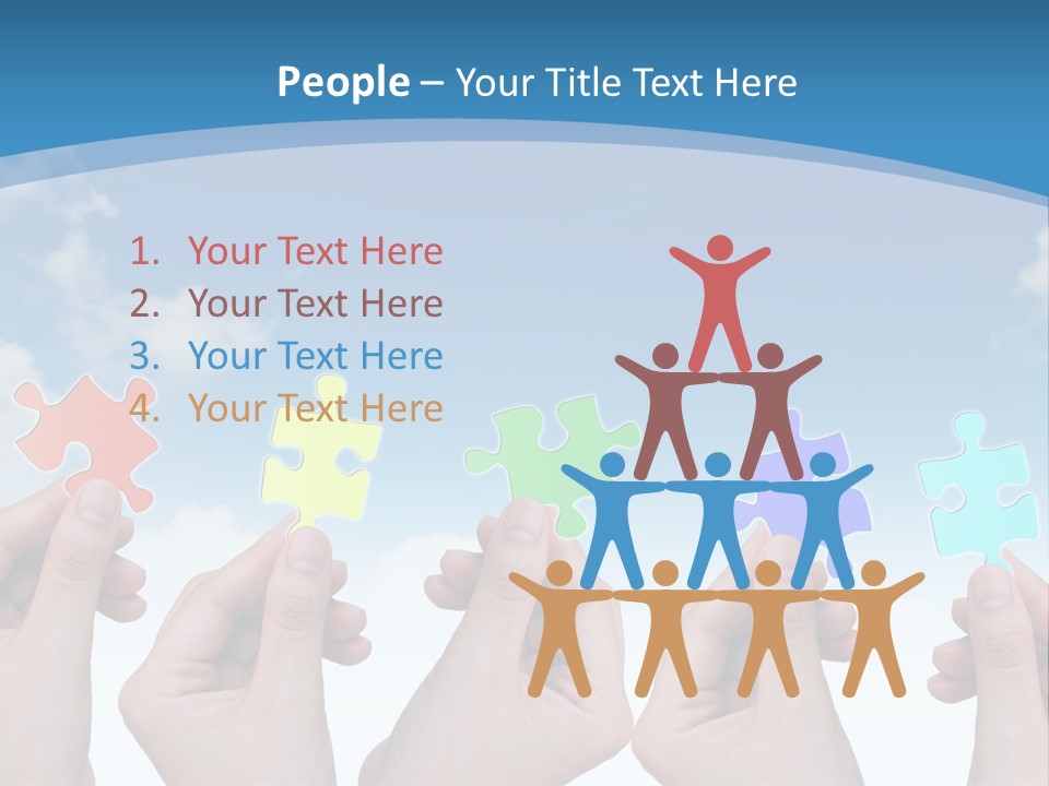 Togetherness Partnership Inspiration PowerPoint Template