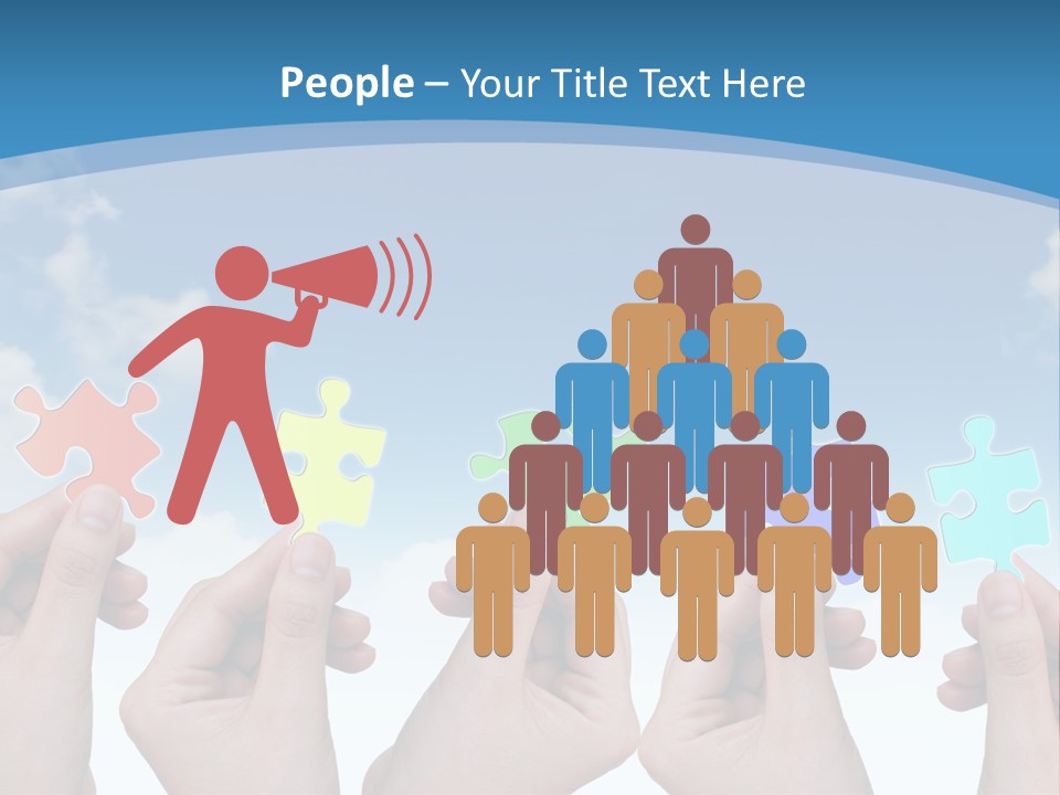 Togetherness Partnership Inspiration PowerPoint Template