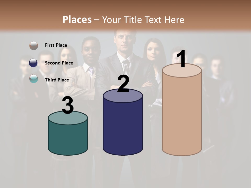 Corporate Smile Mature PowerPoint Template