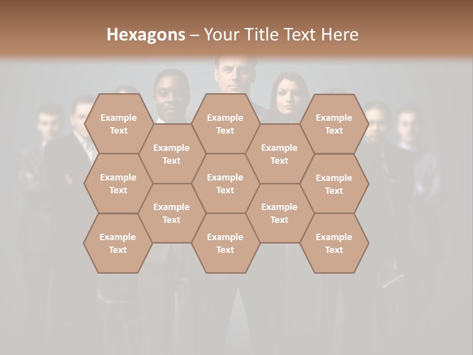 Corporate Smile Mature PowerPoint Template