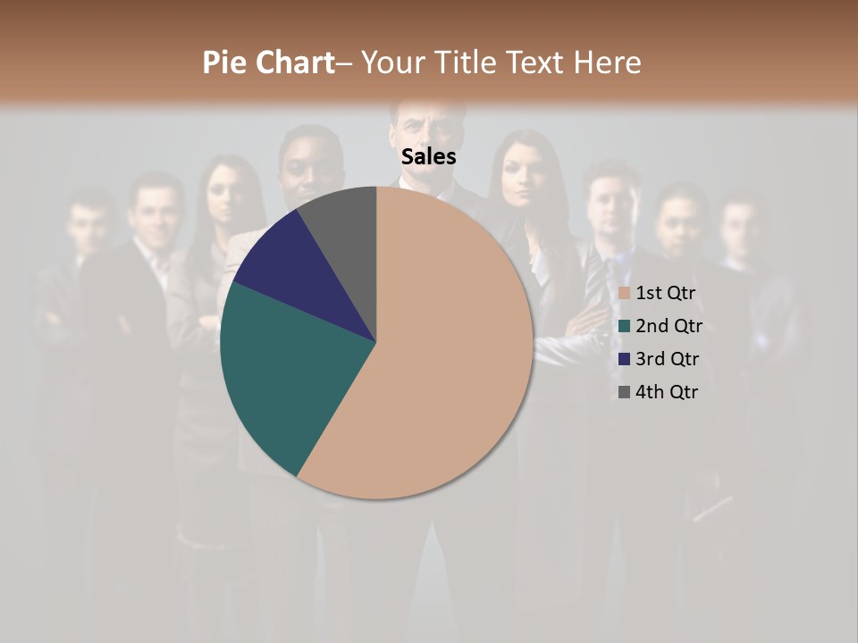 Corporate Smile Mature PowerPoint Template