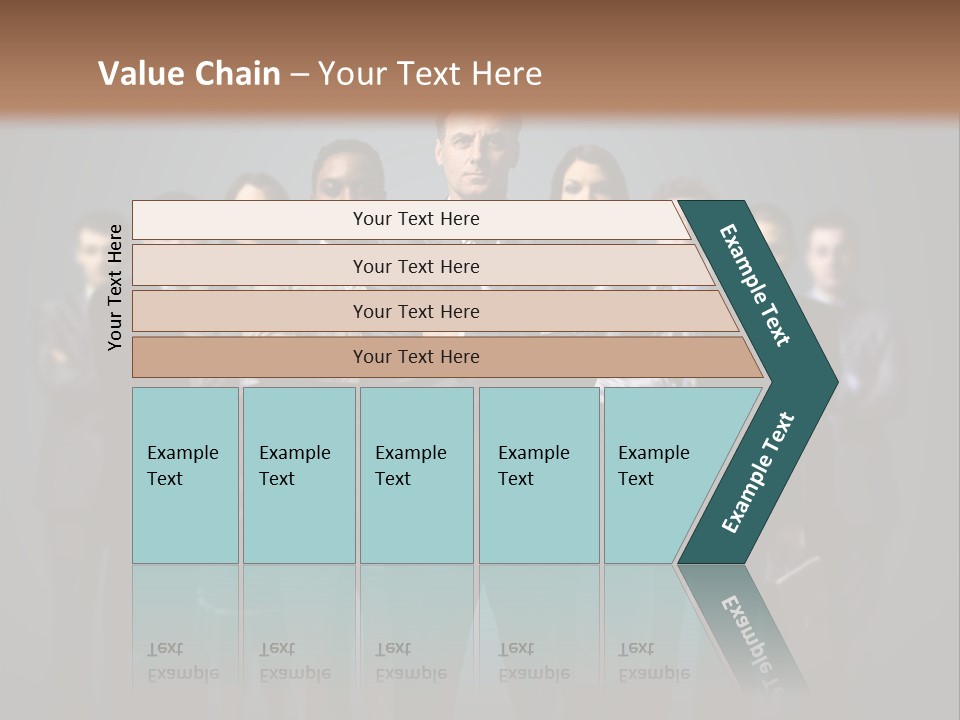 Corporate Smile Mature PowerPoint Template