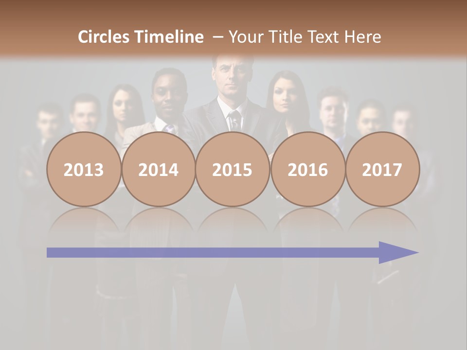 Corporate Smile Mature PowerPoint Template