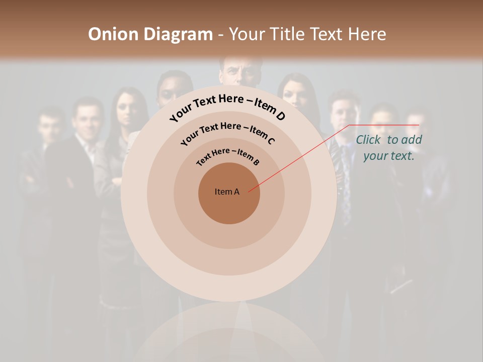 Corporate Smile Mature PowerPoint Template