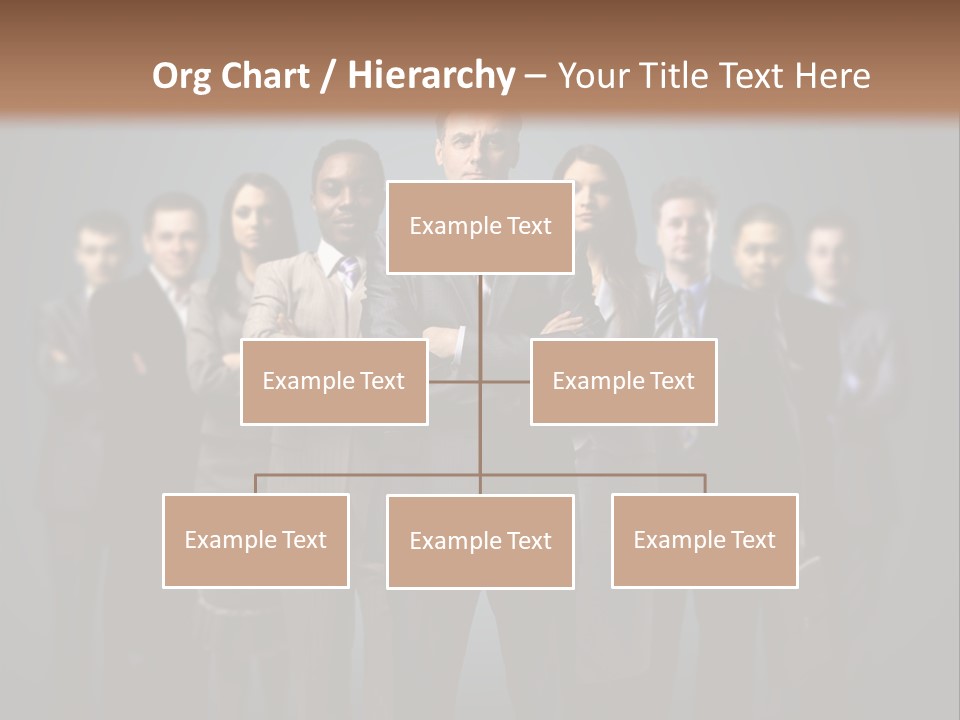 Corporate Smile Mature PowerPoint Template