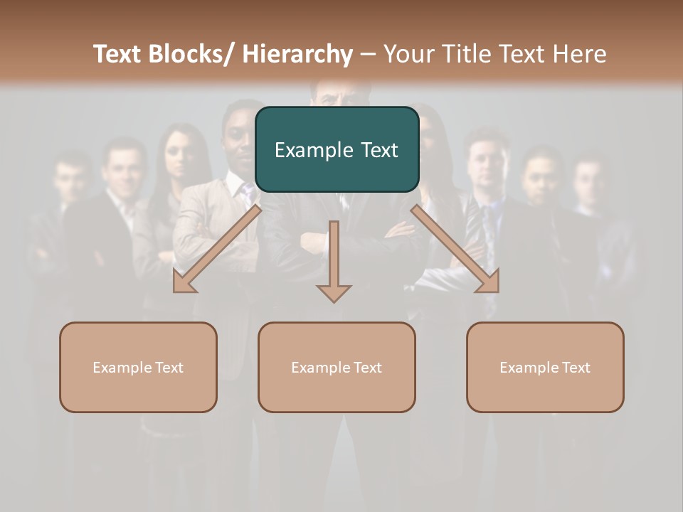 Corporate Smile Mature PowerPoint Template
