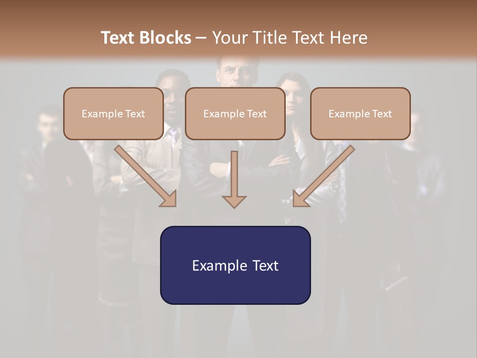 Corporate Smile Mature PowerPoint Template