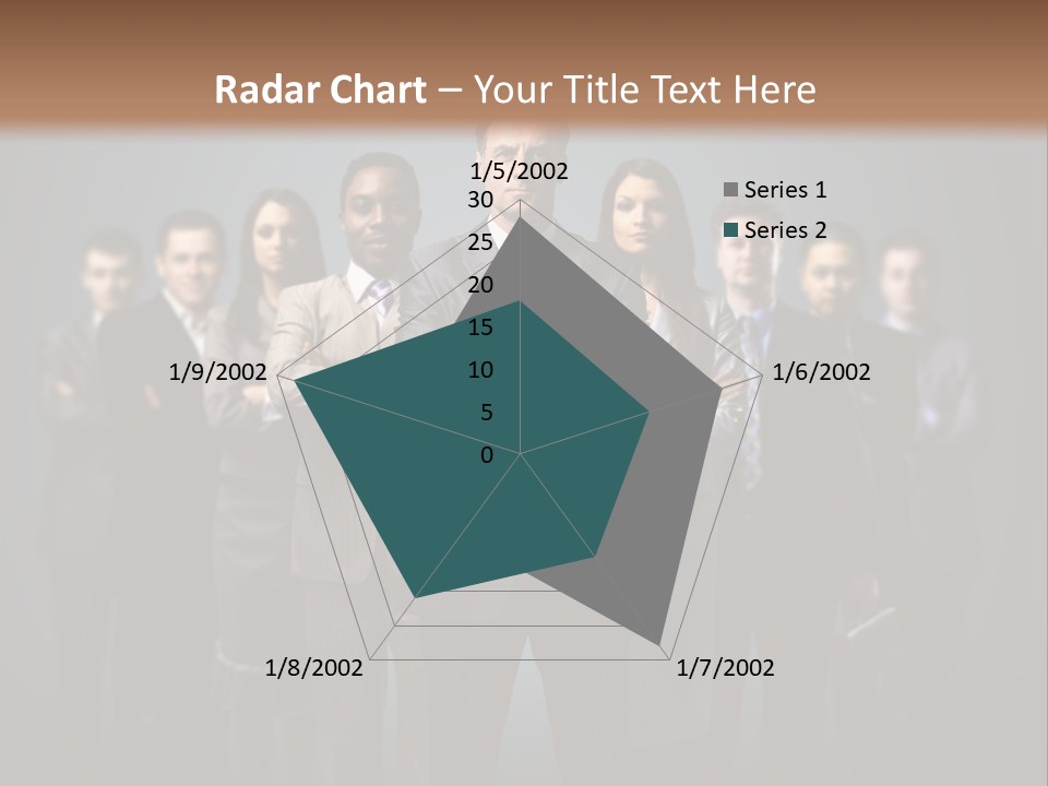 Corporate Smile Mature PowerPoint Template