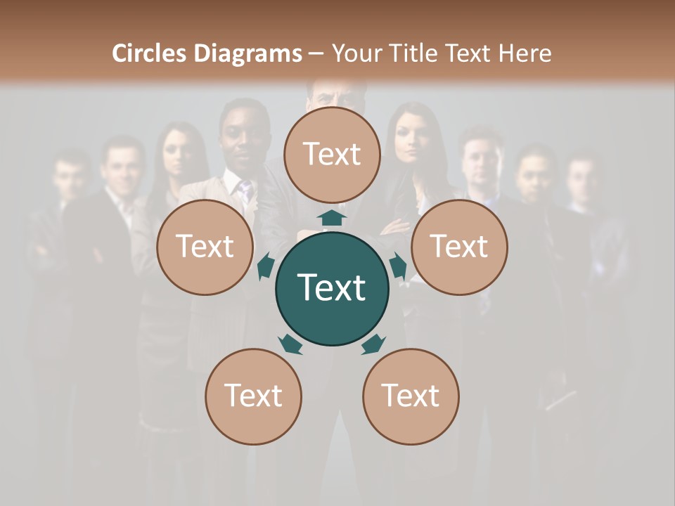 Corporate Smile Mature PowerPoint Template