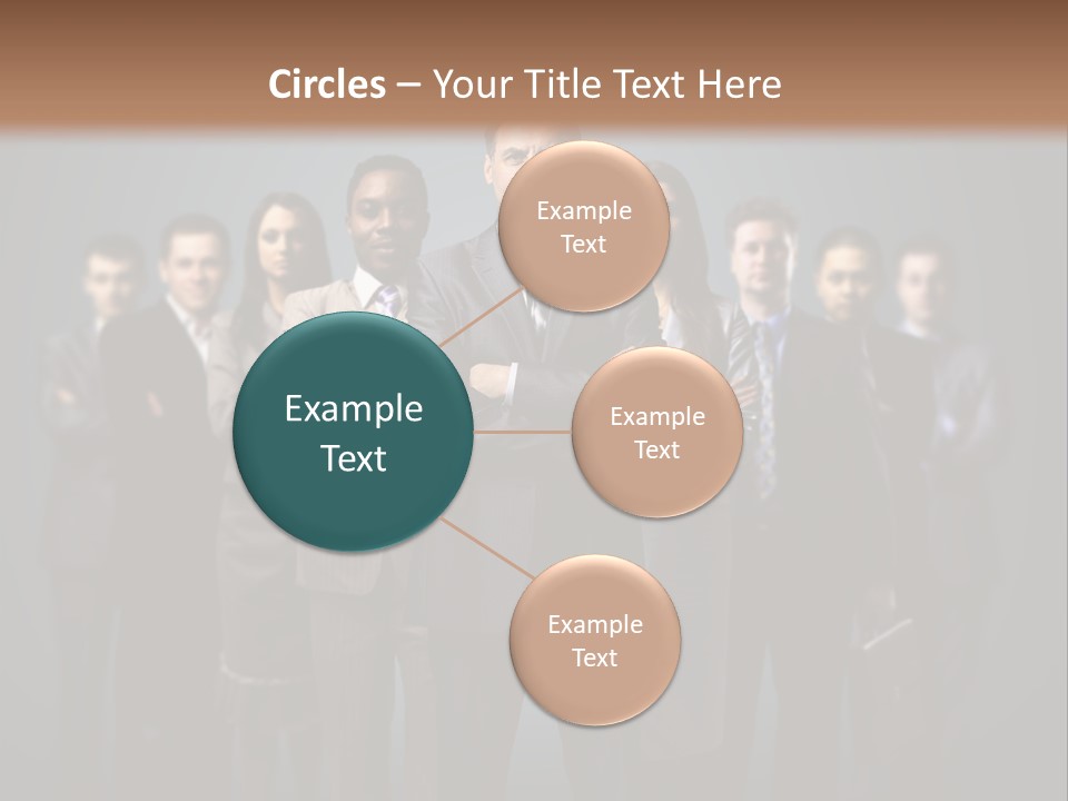 Corporate Smile Mature PowerPoint Template