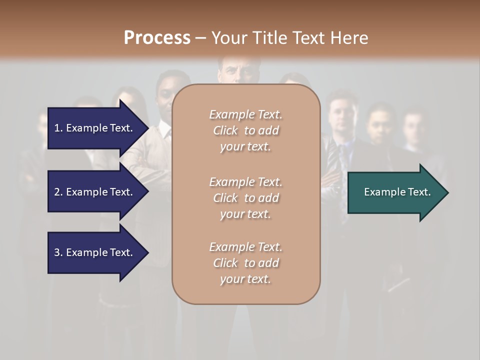 Corporate Smile Mature PowerPoint Template