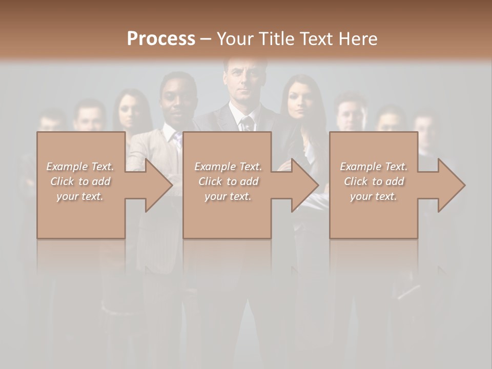 Corporate Smile Mature PowerPoint Template