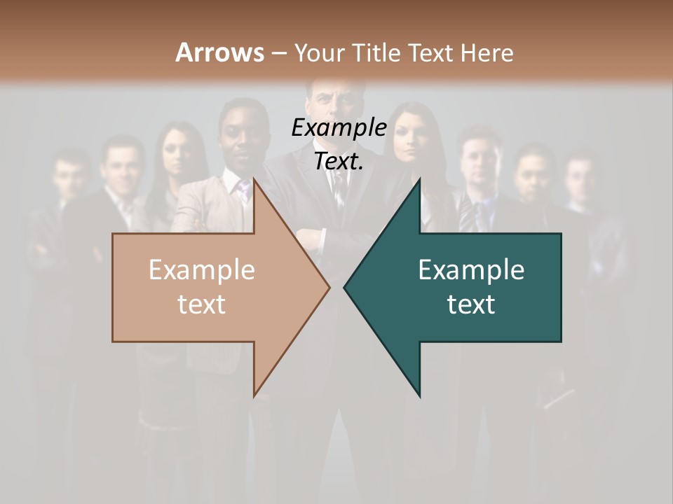 Corporate Smile Mature PowerPoint Template