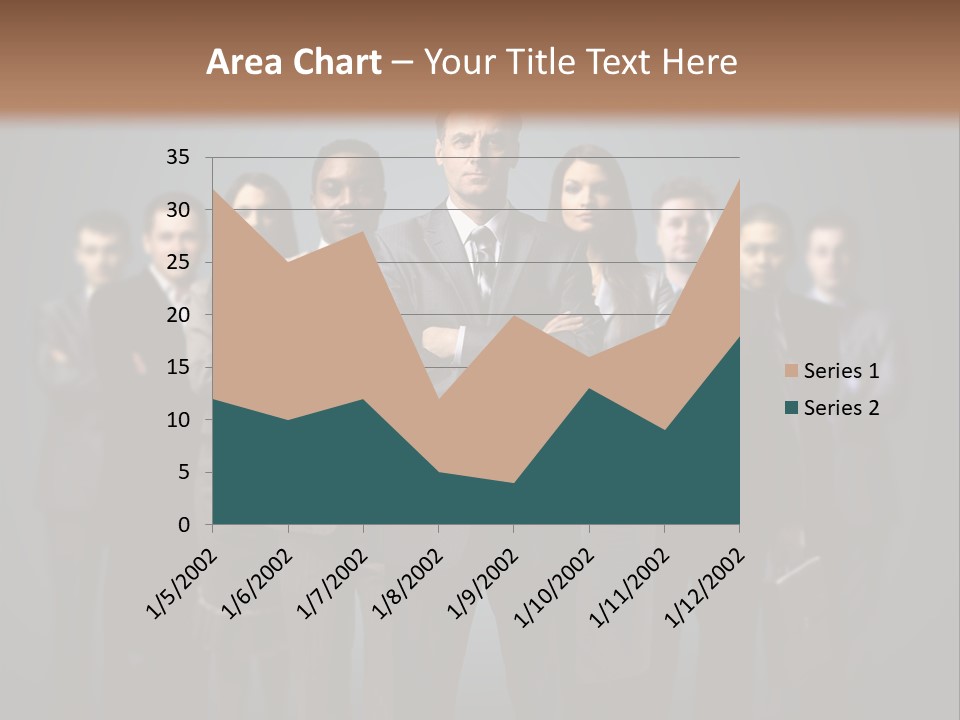 Corporate Smile Mature PowerPoint Template