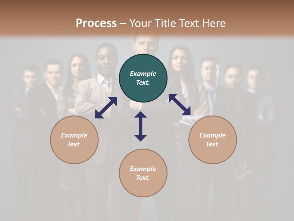 Corporate Smile Mature PowerPoint Template