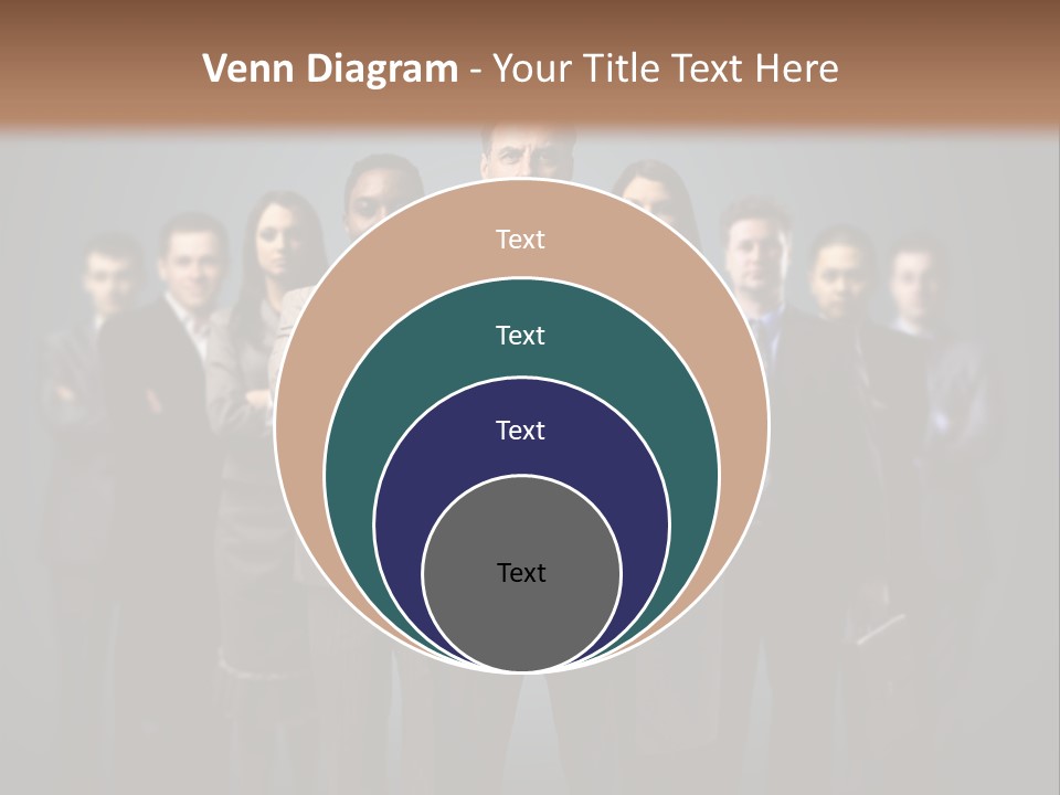 Corporate Smile Mature PowerPoint Template