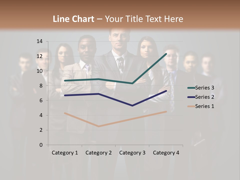 Corporate Smile Mature PowerPoint Template