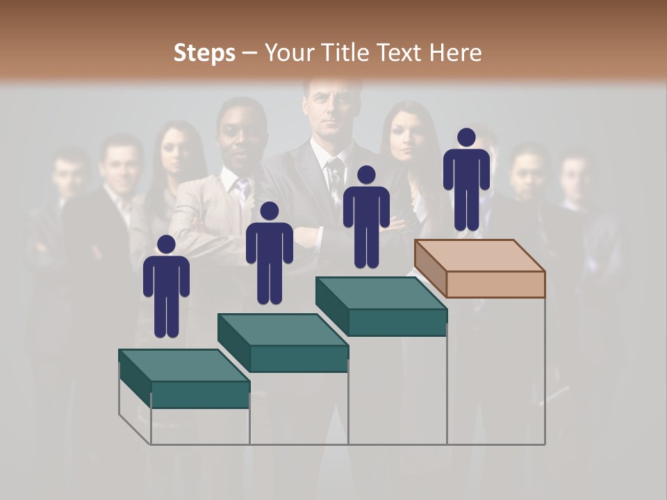 Corporate Smile Mature PowerPoint Template