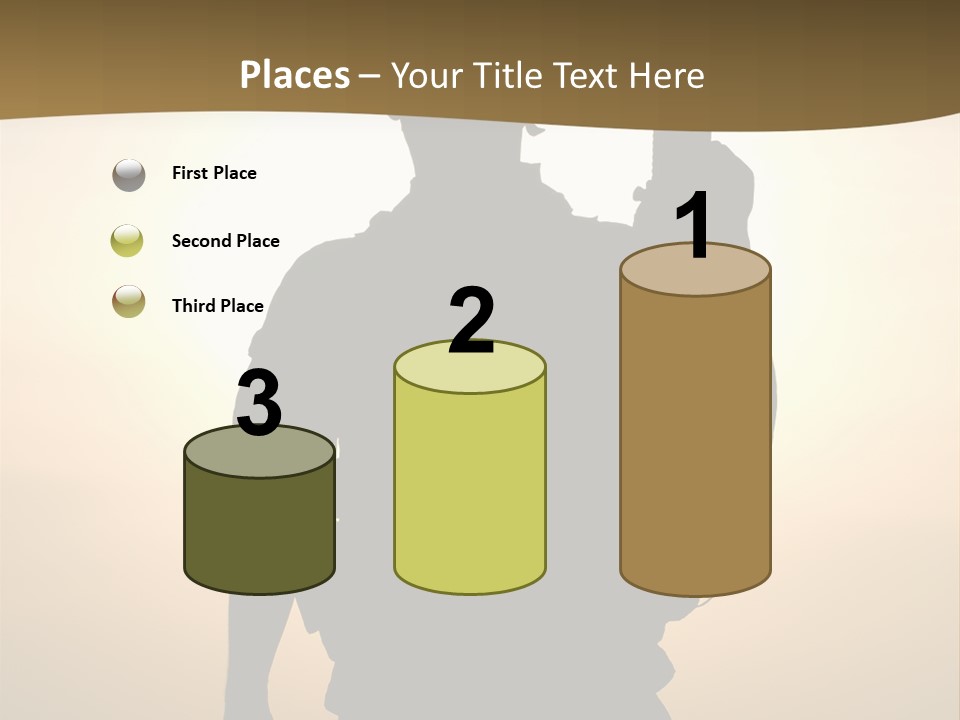 Afghanistan Sand America PowerPoint Template